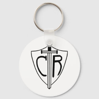 CTR Choose the Right Sword and Shield Keychain
