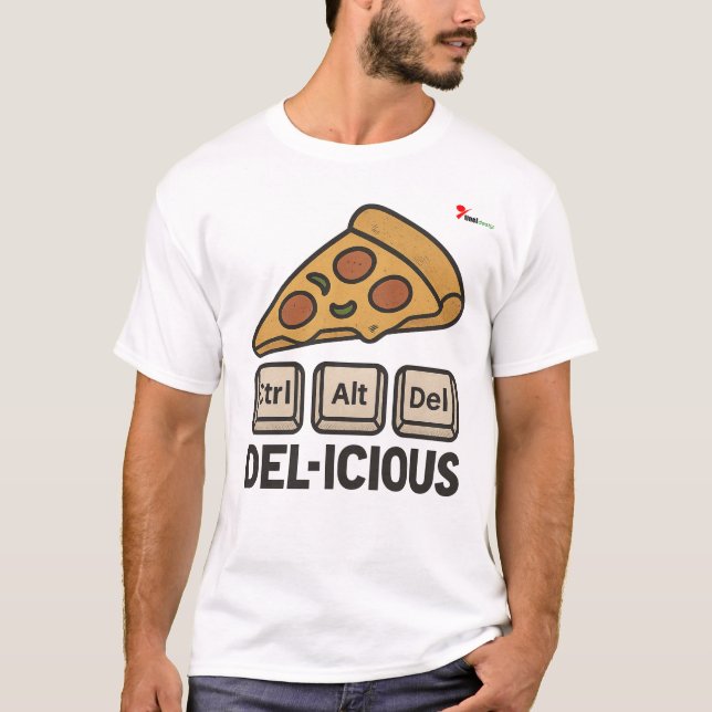 Ctrl + Alt + Del-icious T-Shirt (Front)