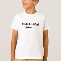 ctrl+alt+del, Science back to School Reboot Shirt