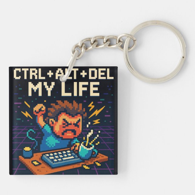 CTRL - ALT - SUPPR MA VIE (Dos)