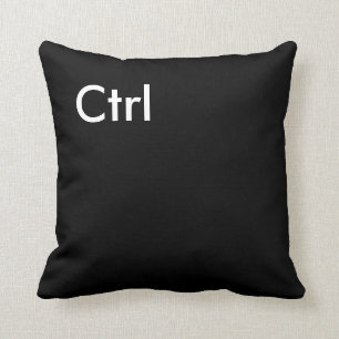"Ctrl" Computer Key Pillow
