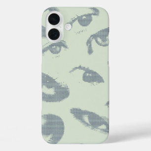 "Ctrl + I" ASCII Eyes iPhone 16 Plus Case
