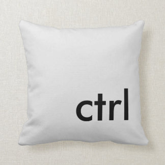ctrl throw pillow