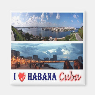 CU - Cuba - Habana I Love Magnet
