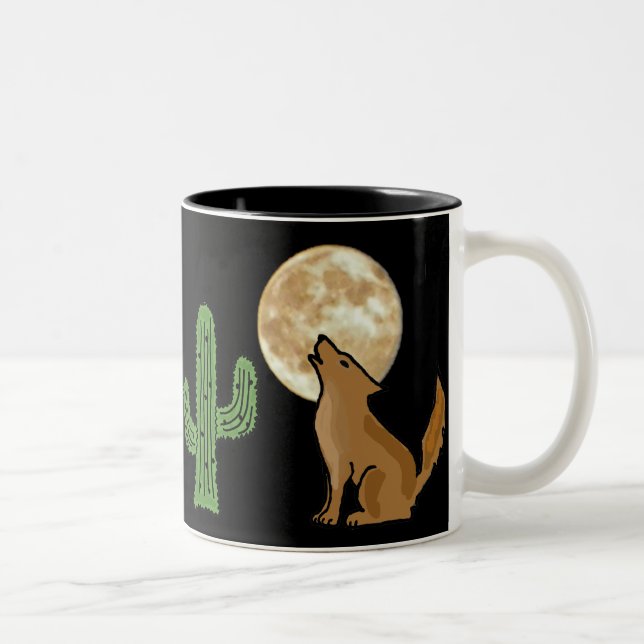 CU- Howling Coyote Mug (Right)