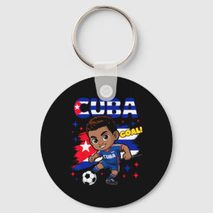 Cu Kid Goal Cartoon Cu Flag For Boys Kids  Keychain