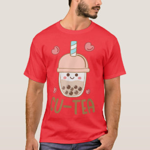 Cu tea Cute Kawaii Boba Bubble Tea Toddler Boys Gi T-Shirt