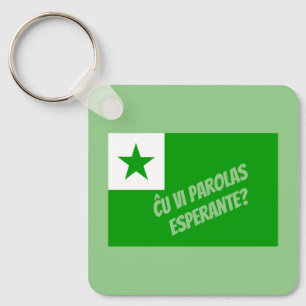 Ĉu vi parolas Esperante? Keychain
