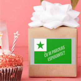 Ĉu vi parolas Esperante? Sticker