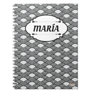 Cuaderno Asian Pattern Notebook