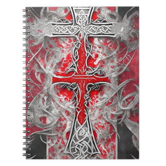 Cuaderno cross tattoo flower 37 notebook