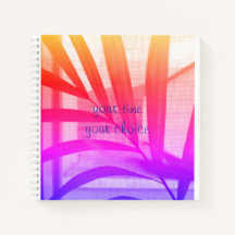 Cuaderno de espiral de 21,6 cm x 21,6 cm personali