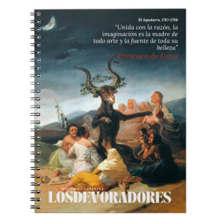 Cuaderno de notas Francisco de Goya, El Aquelarre Notebook