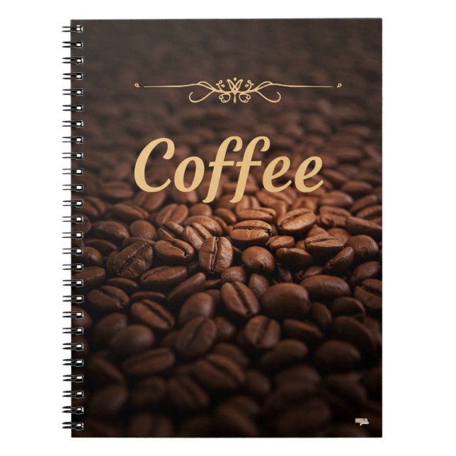 Cuaderno Stylish Coffee Beans Lovers Notebook (Front)