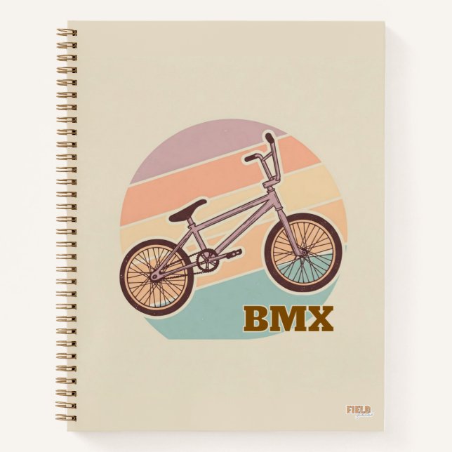 Cuaderno Vintage BMX Pastel Notebook (Front)