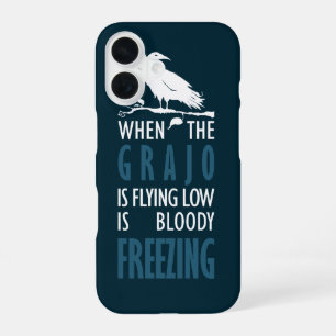 Cuando el grajo vuela bajo iPhone 16 case