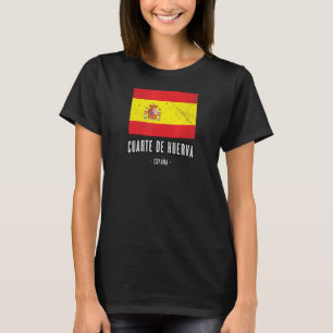 Cuarte De Huerva Spain Es Flag City   Bandera Ropa T-Shirt