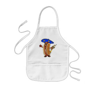 Cuauh's Mariachi Hot Dog Kids Apron