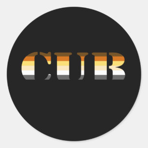 CUB CLASSIC ROUND STICKER