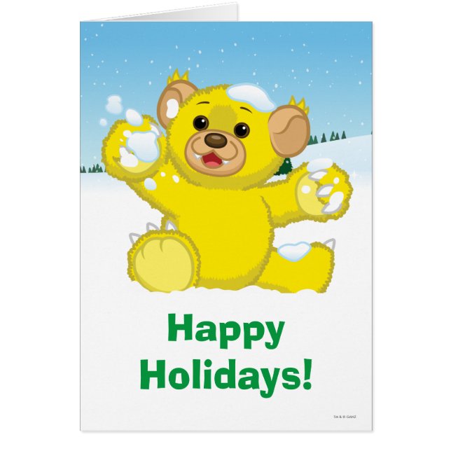 CUB pelucheux jaune (Devant)