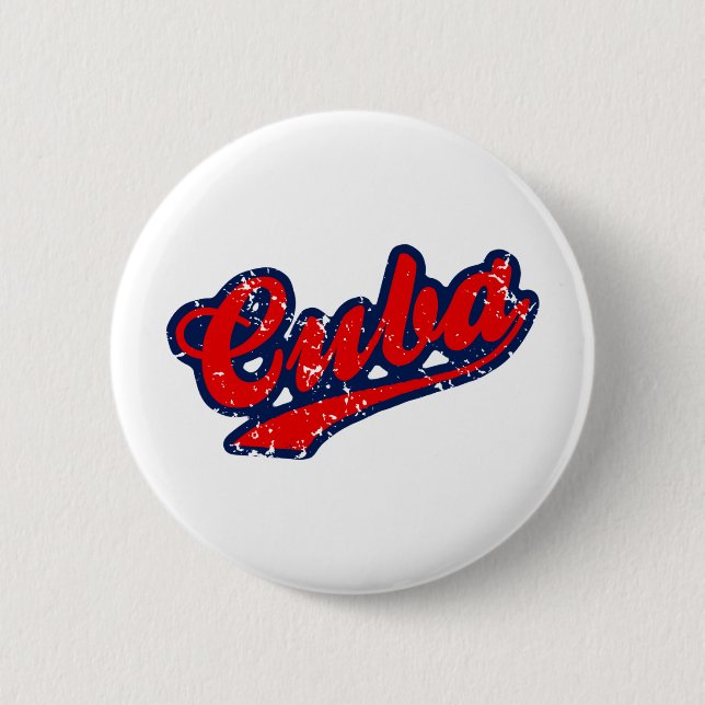 Cuba 2 Inch Round Button (Front)
