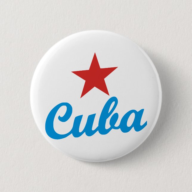 Cuba 2 Inch Round Button (Front)