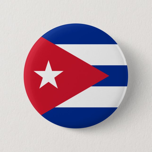 cuba 2 inch round button (Front)