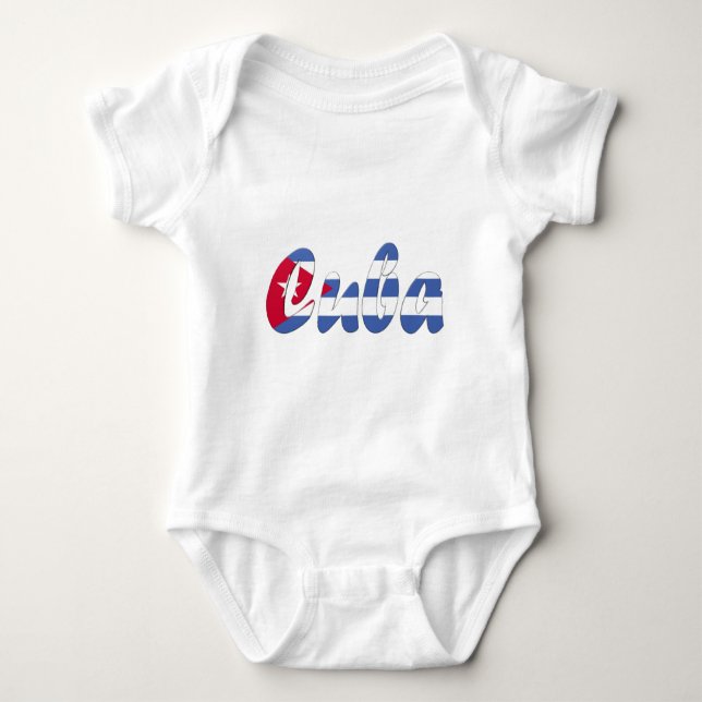 Cuba Baby Bodysuit (Front)