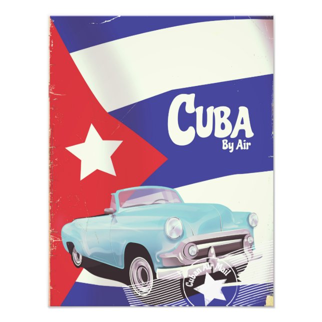 Cuba by Air Photo Print (Front)