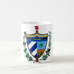 cuba coat of arms coffee mug