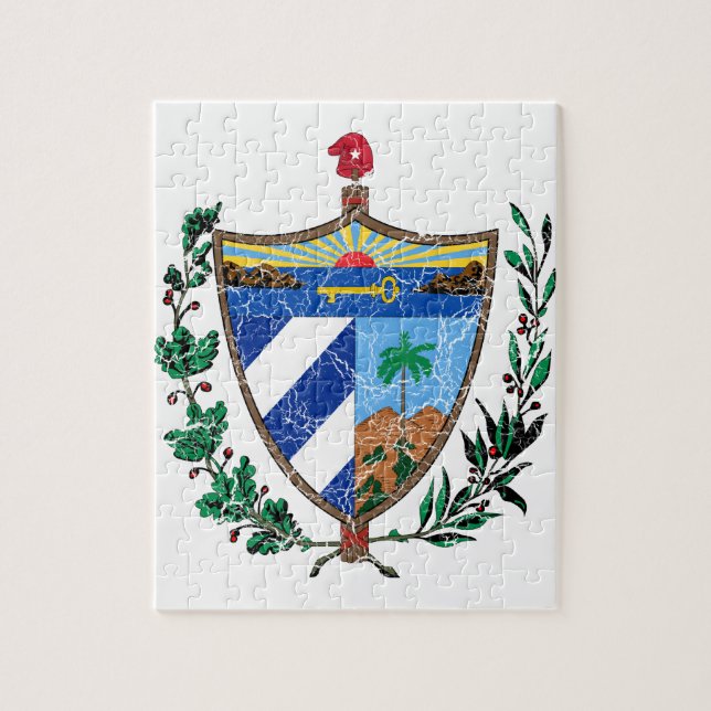 Cuba Coat Of Arms Jigsaw Puzzle (Vertical)
