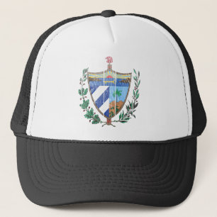Cuba Coat Of Arms Trucker Hat