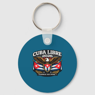 Cuba Cuba Libre Donroe Doctrine Keychain