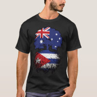 Cuba Cuban Australian Australia Tree Roots Flag