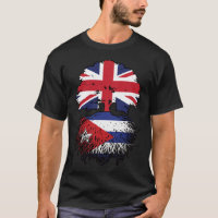 Cuba Cuban British UK Tree Roots Flag