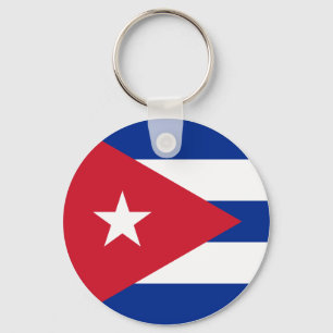 Cuba (Cuban) Flag Keychain
