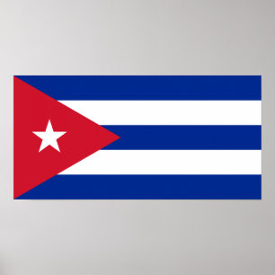 Cuba – Cuban Flag Poster