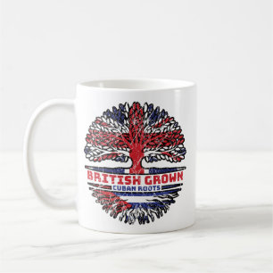 Cuba Cuban Uk United Kingdom British Tree Roots Coffee Mug