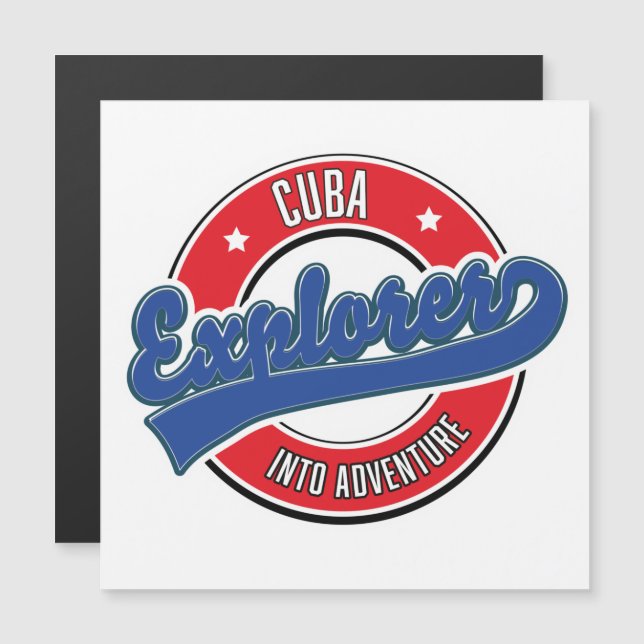 Cuba explorer into adventure logo (Front/Back)
