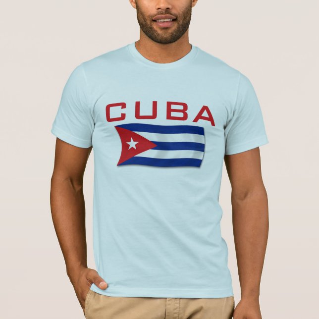 Cuba Flag 1 T-Shirt (Front)