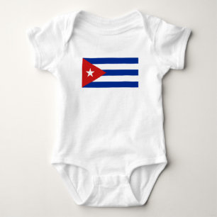 Cuba Flag Baby Bodysuit