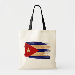 Cuba Flag Canvas Bags