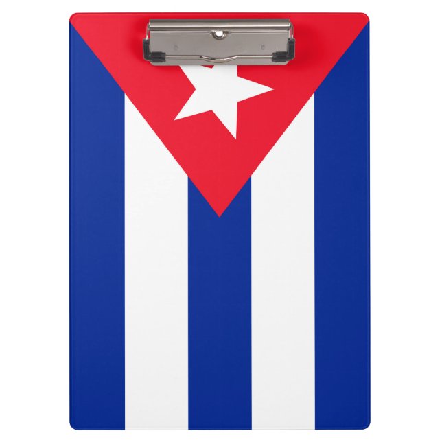 Cuba flag clipboard (Front)
