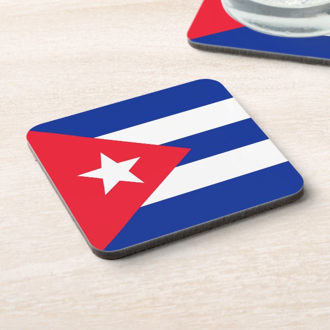 Cuba flag coaster (Left Side)