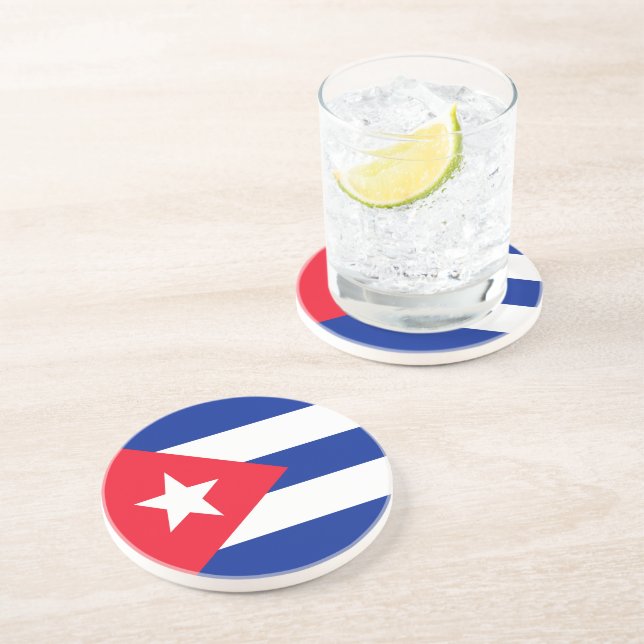Cuba flag coaster (Side)