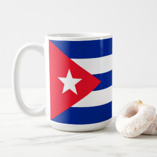 Cuba flag coffee mug