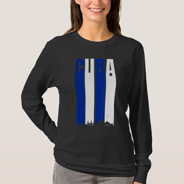 Cuba Flag  Cuban Flag Pride T-Shirt (Front)