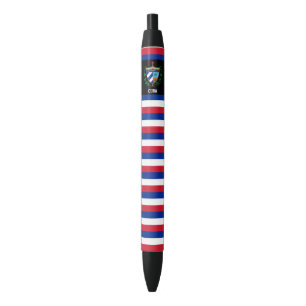 Cuba Flag Cute Patriotic Black Ink Pen