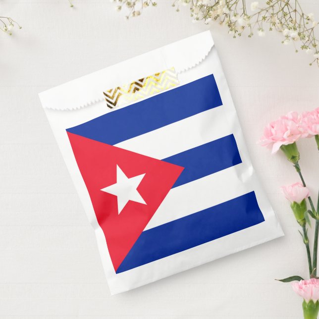 Cuba flag favour bag (Sealed)
