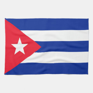 Cuba flag kitchen towel